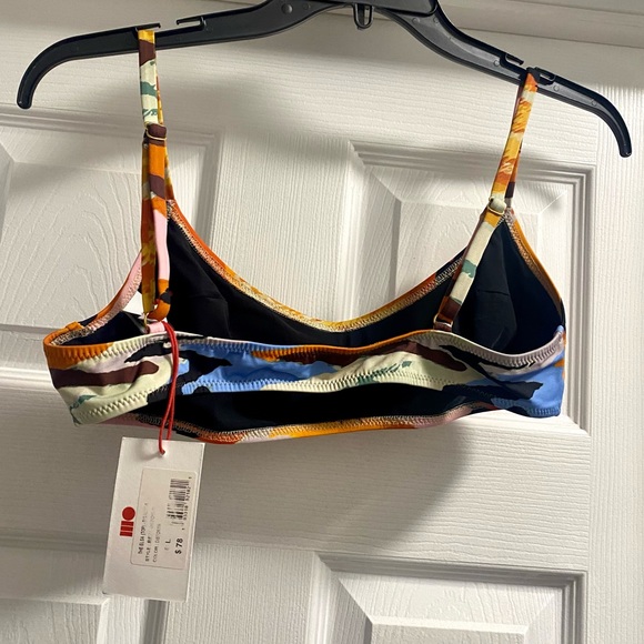 NWT Solid & Striped Elsa Bralette Bikini Top in Distortia - Picture 5 of 5